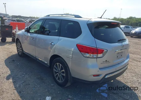 2013 Nissan Pathfinder Sl из США, поврежденный, VIN 5N1AR2MN9DC683862